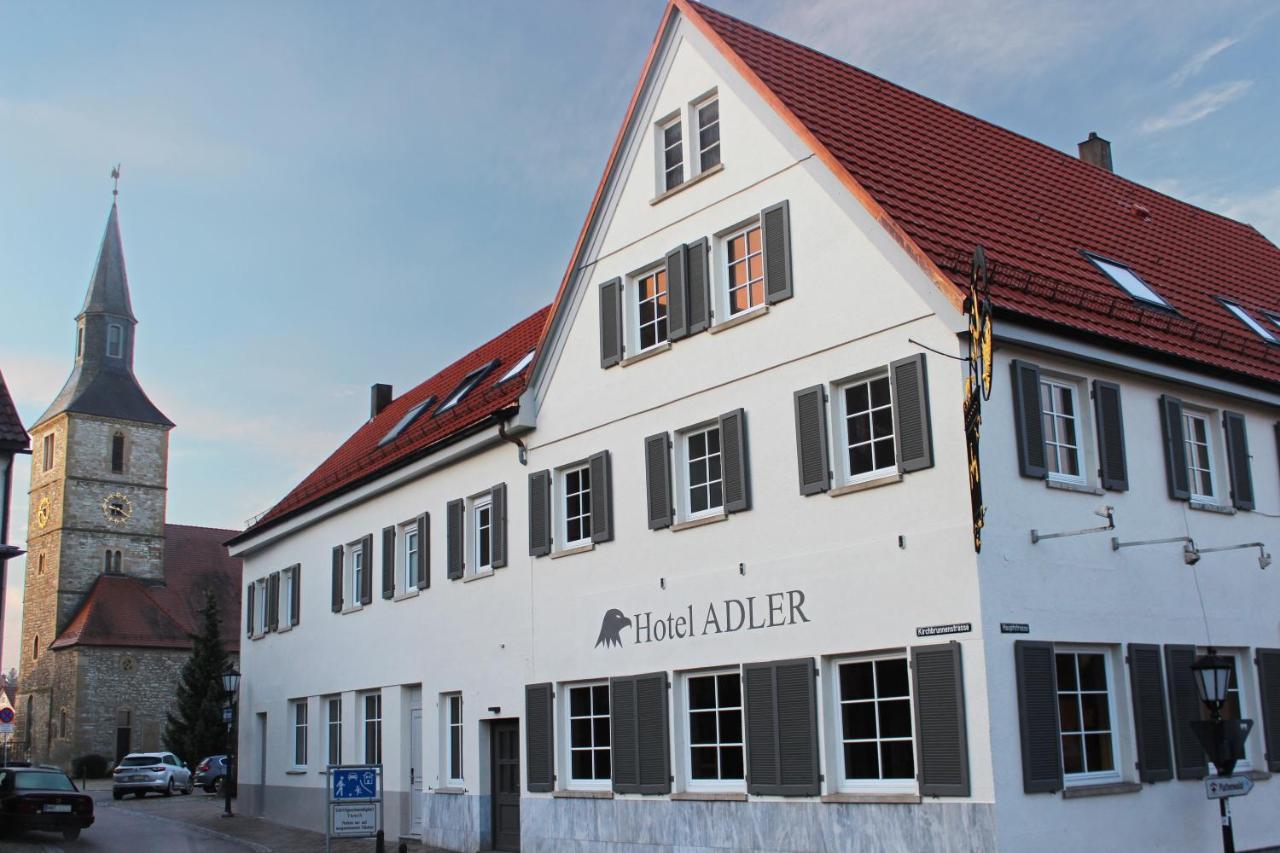 Hotel Adler Bad Friedrichshall Exteriör bild